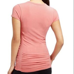 Athleta Pure Tee Tango Coral Size XS